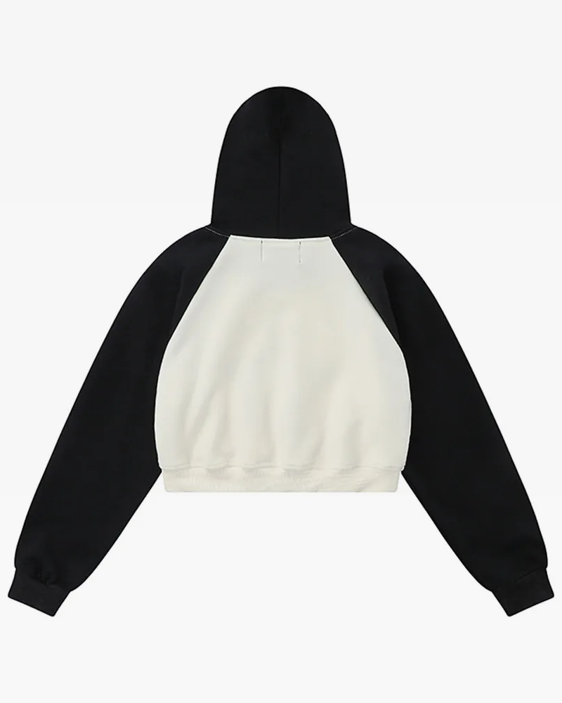 Star Cropped Hoodie