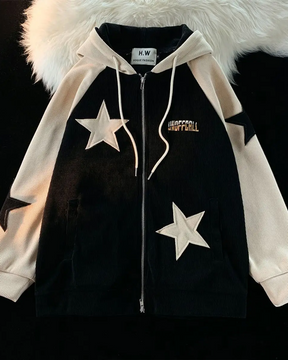 Star Hoodie Y2K