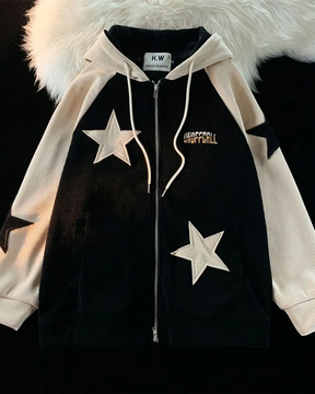 Star Hoodie Y2K | Y2K Wave Star Hoodie Y2K | Y2K Wave