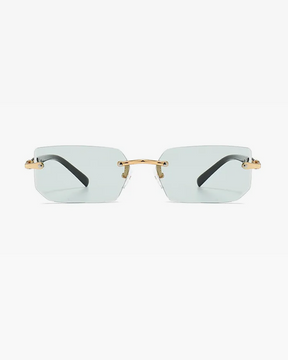 Rimless Rectangle Sunglasses