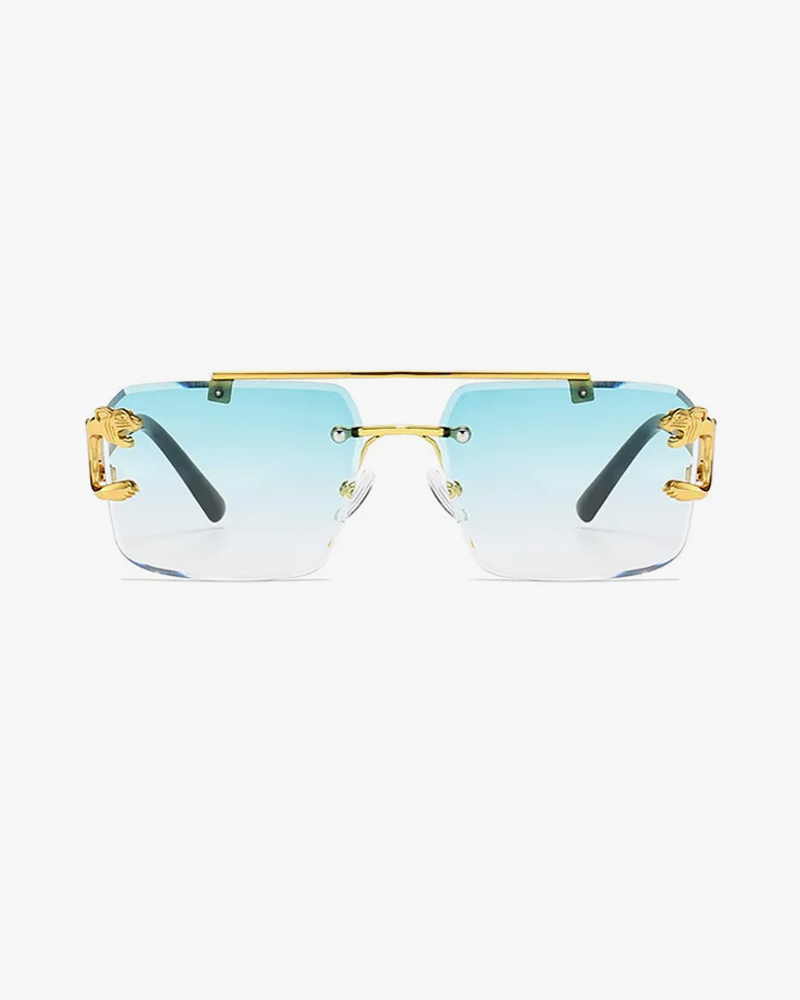 Square Rimless Sunglasses