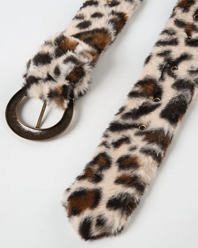 Y2K Fur Belt