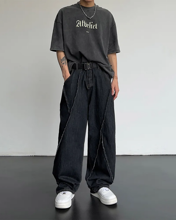 Black Jeans Baggy | Y2K Wave