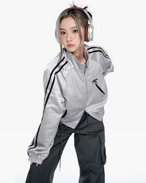 Silver Track Jacket