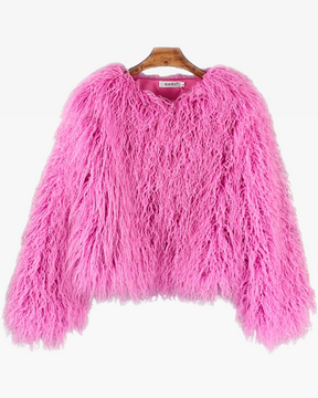 Y2K Faux Fur Jacket