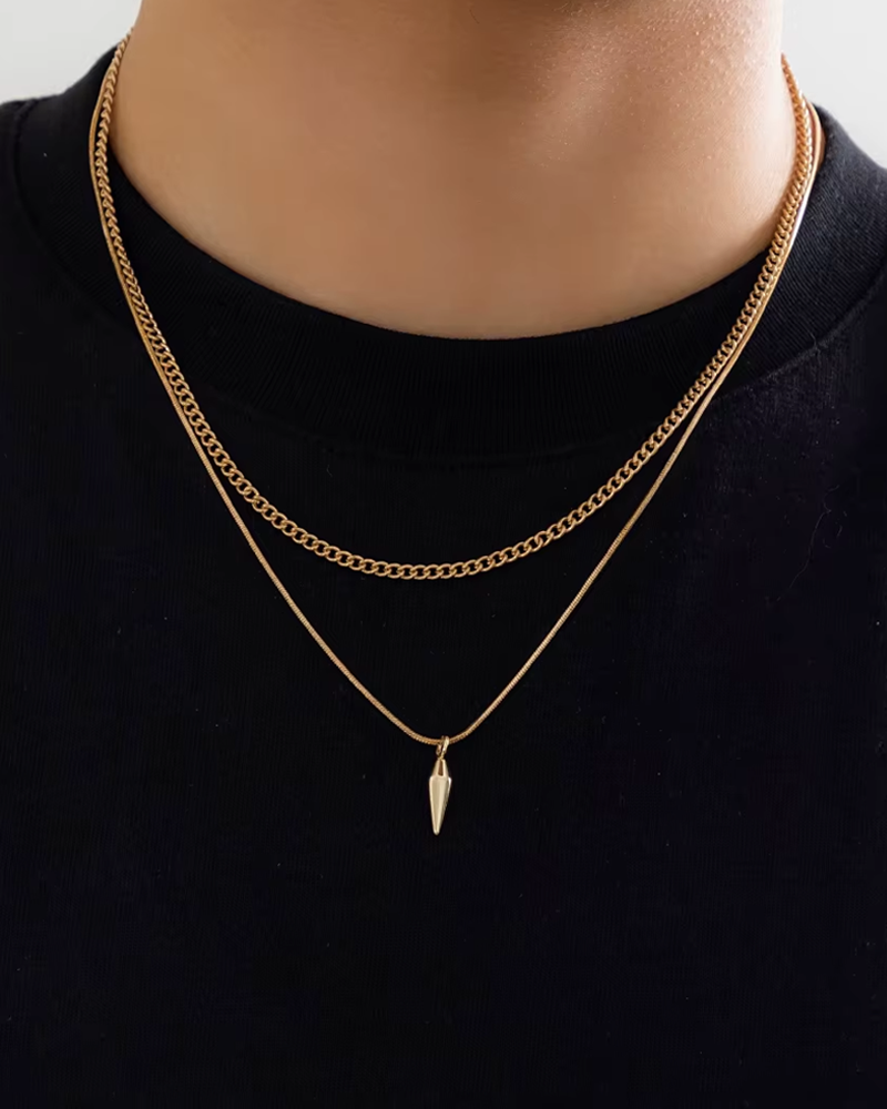 Spike Pendant Necklace