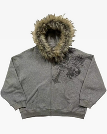 Fur Hood Hoodie