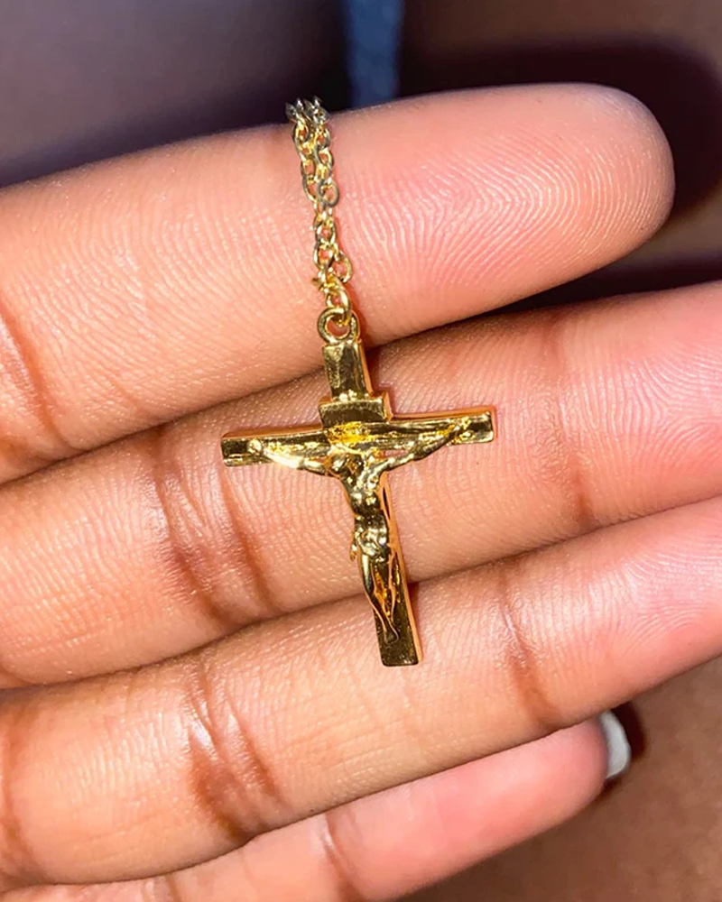 Jesus On The Cross Necklace