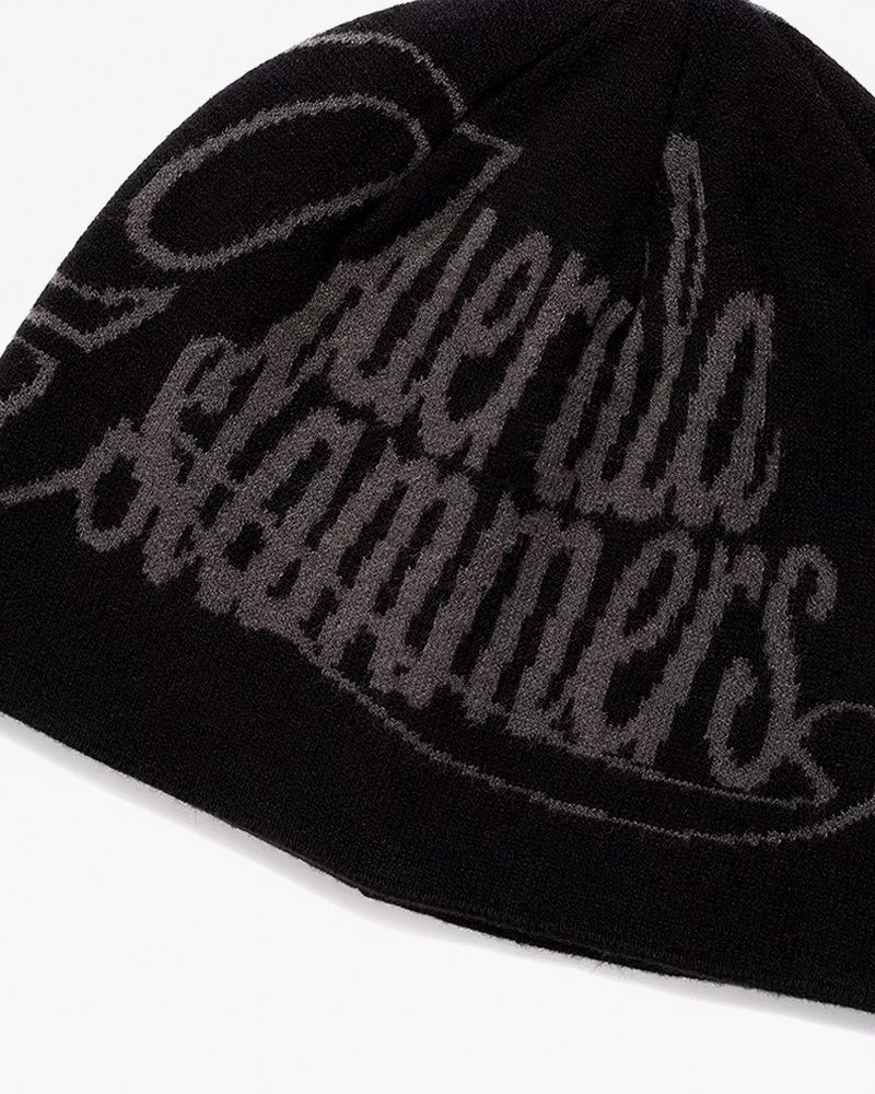 Black Beanie Streetwear