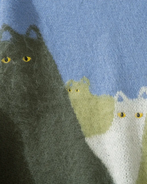 Cat Knit Sweater