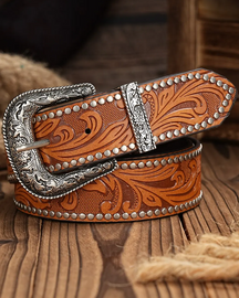 Studded Western Belt