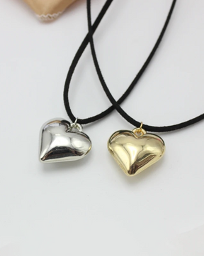 Heart Cord Necklace