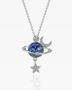 Necklace With Stars And Moon