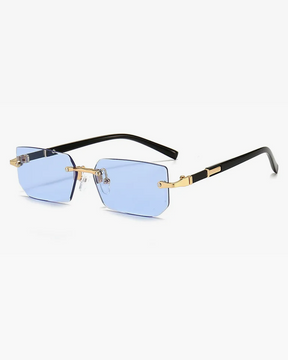 Rimless Rectangle Sunglasses