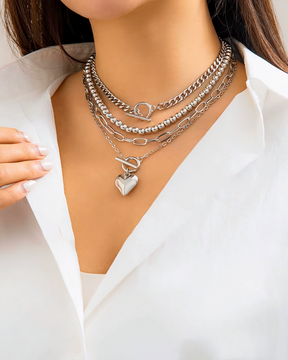 Heart Y2K Necklace