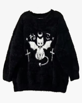 Goth Knitted Sweater
