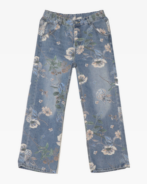 Jeans Floral Print