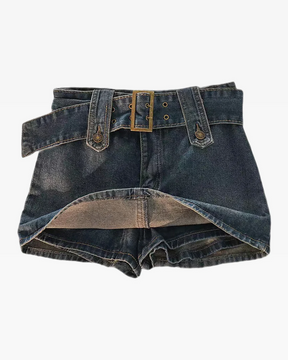 Mini Denim Skirt Y2K