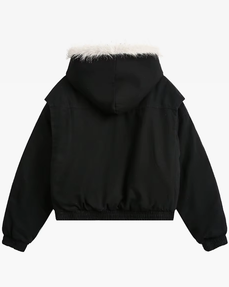 Fur Lined Jacket Y2K