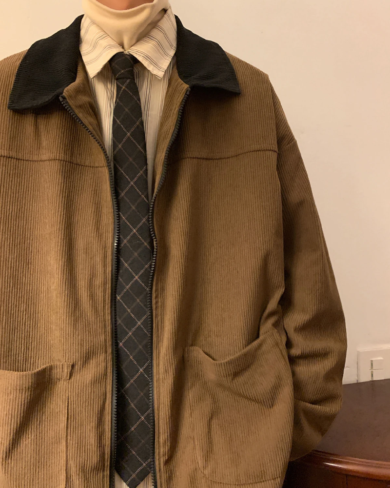 Vintage Corduroy Jacket | Y2K Wave