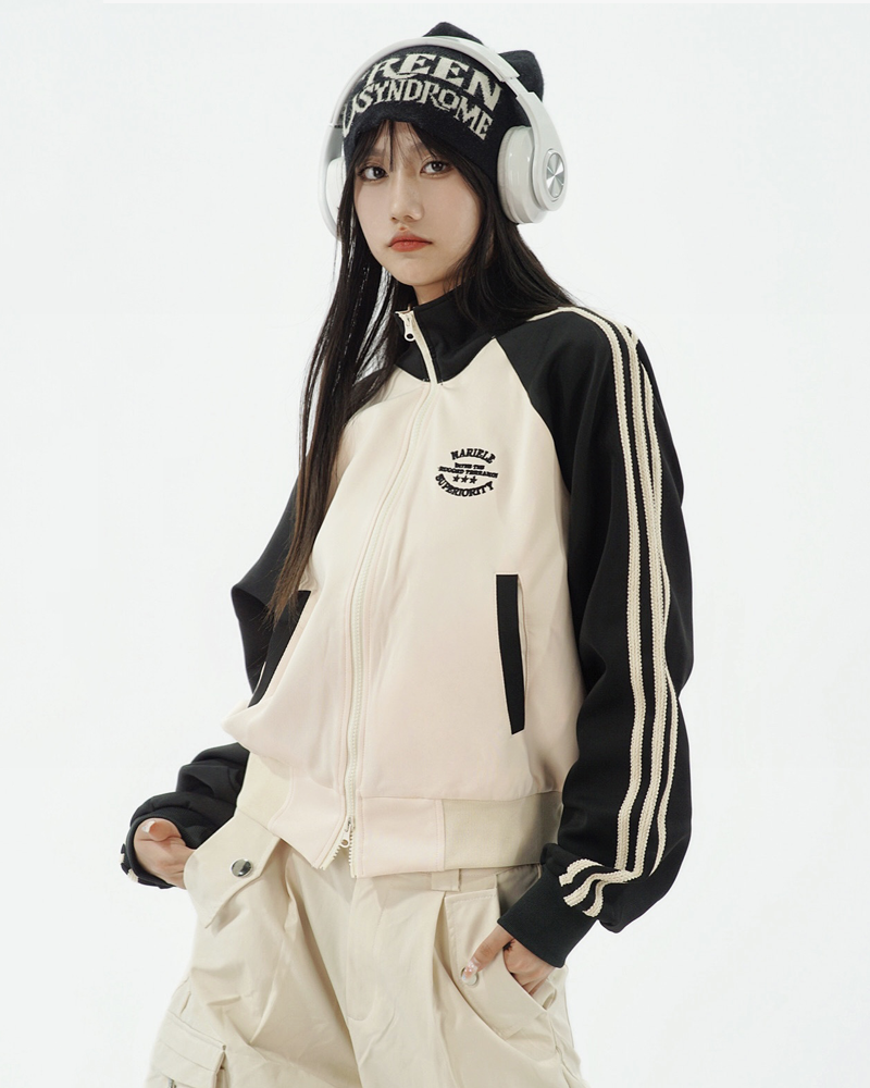 Cropped Track Jacket