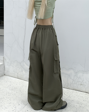 Womens Baggy Cargo Pants