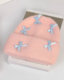 Beanie With Bows