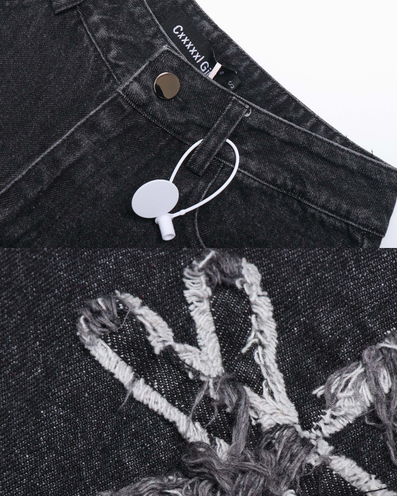 Jeans With Crosses