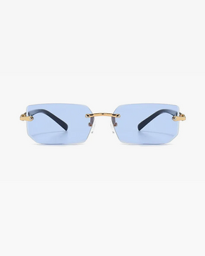 Rimless Rectangle Sunglasses