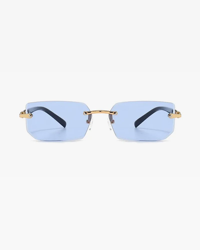 Rimless Rectangle Sunglasses