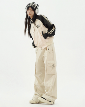 Cropped Track Jacket