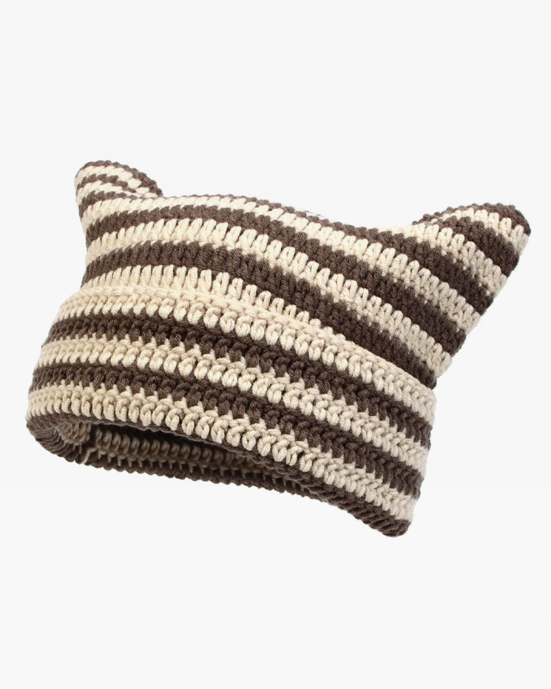 00s Dirk Bikkembergs Cat Ear Beanie Y2K - メルカリ