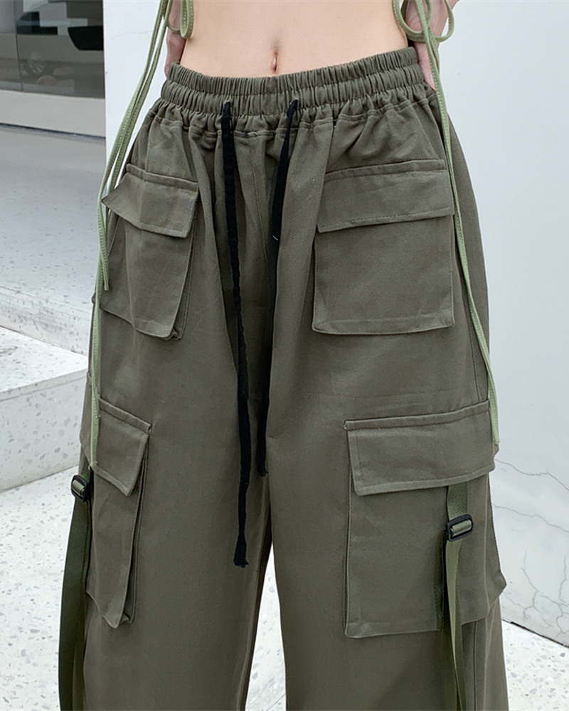 Womens Baggy Cargo Pants