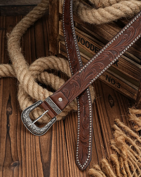 Studded Western Belt