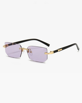 Rimless Rectangle Sunglasses