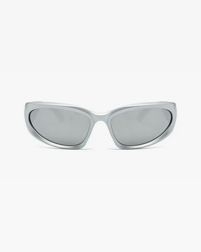 Silver Y2K Sunglasses