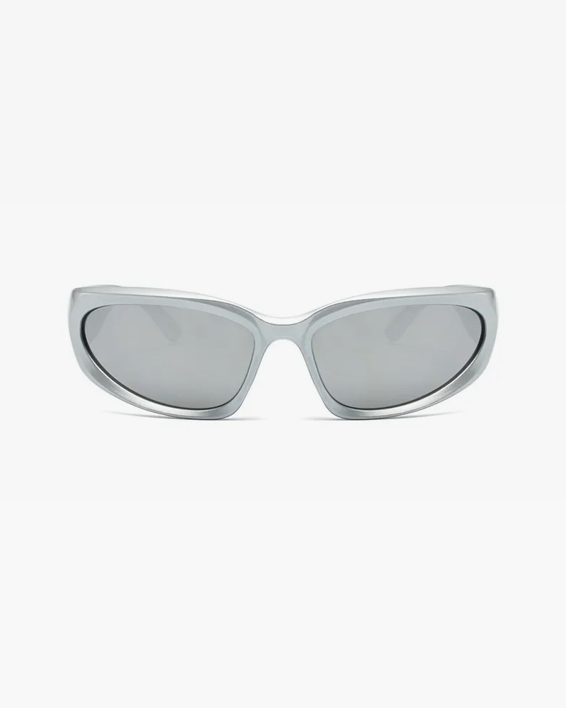 Silver Y2K Sunglasses