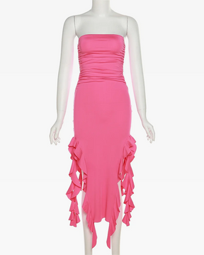 Y2K Ruffle Dress